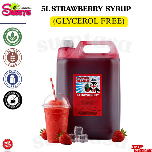 Strawberry slush puppie - strawberry,