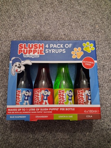 Slush puppie syrup set pack - set,