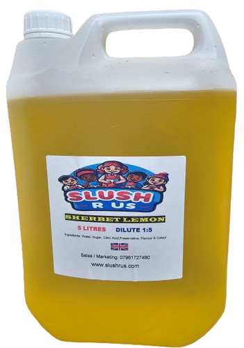 Sherbet lemon slush puppy - lemon,