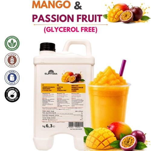Mango and passion - passion, slush