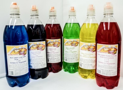Slush syrup 6x1ltr raspberry - 6x1ltr,