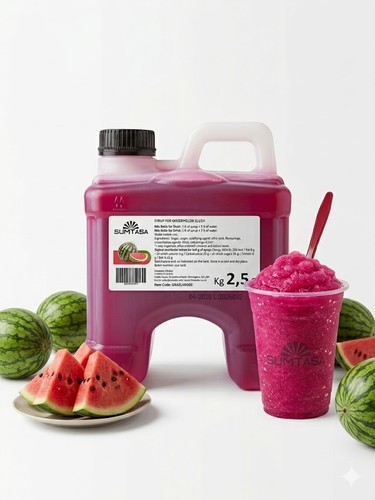 Watermelon fruit slush syrup - watermelon,