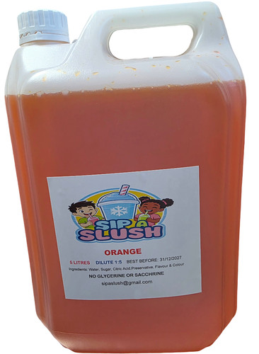 Litre orange glycerol free - 5,