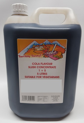 Cola slush syrup 4x5 ltr - syrup,