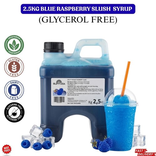 Blue raspberry slush syrup - slush,