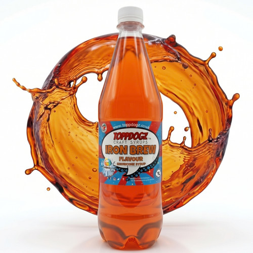 Iron brew snowcone - brew, puppy