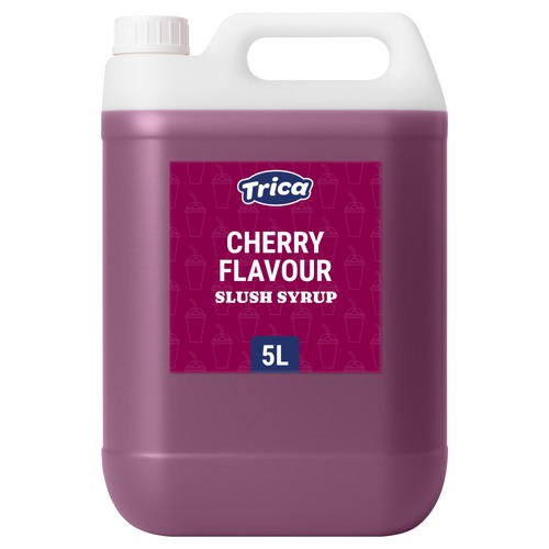 Trica cherry slush syrup - trica,
