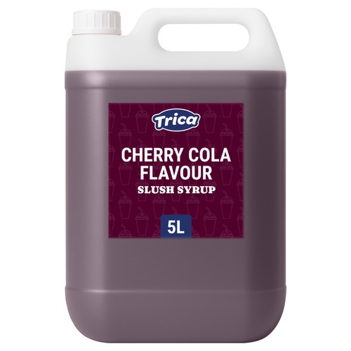 Trica cherry cola slush syrup - cherry,