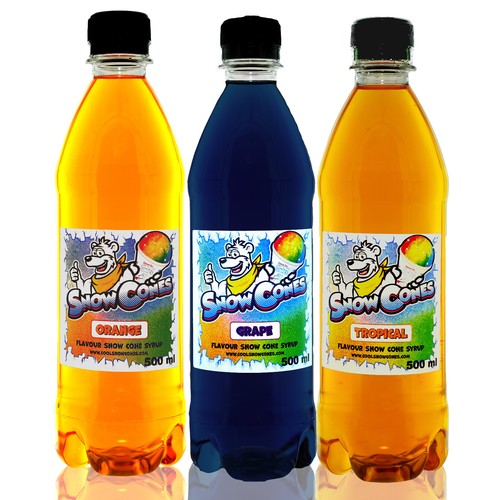 Slush puppy syrup snow - slush,