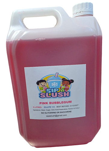 Litre pink bubblegum - 5,