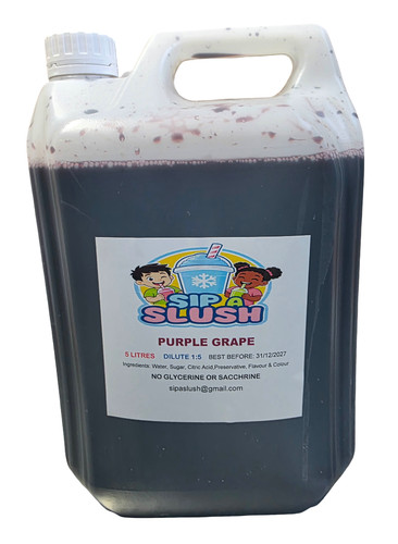 Litre purple grape glycerol - 5,