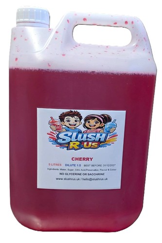 Litre cherry slush puppy - x,