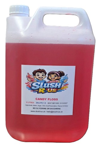Litre candy floss slush - 5,