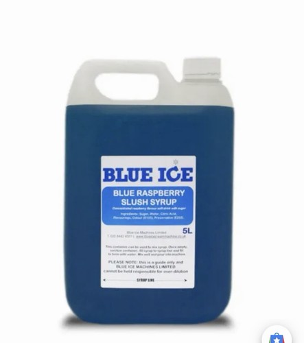 Blue ice slush - blue,