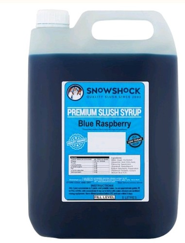 Snow shock blue raspberry - snow,