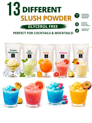 Slush machine powder syrup - slush,