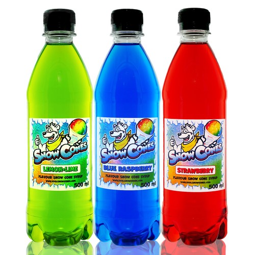 Slush puppy syrup - puppy, snow