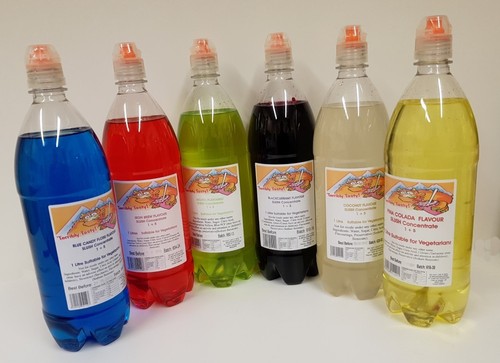 Slush syrup 6x1ltr dand - slush,