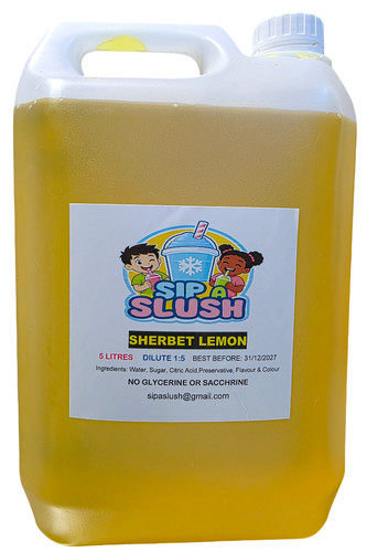 Litre sherbet lemon - sherbet,