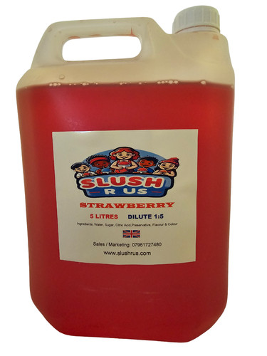 Litre strawberry slush - x,