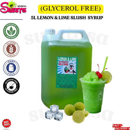 Lemon lime slush puppie syrup - lemon,