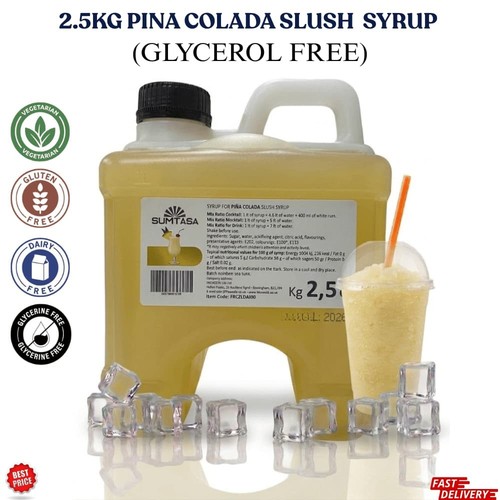 Pina colada slush syrup - colada, 2.5kg