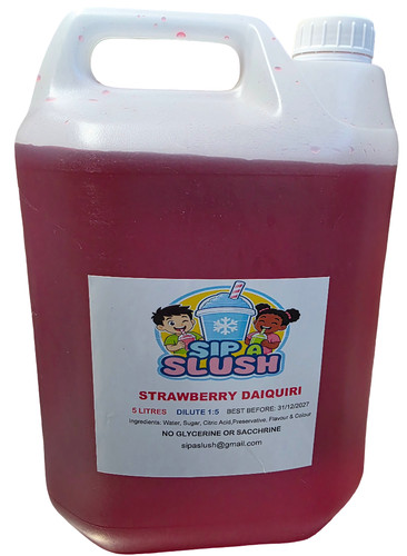 Litre strawberry daiquiri - 5,